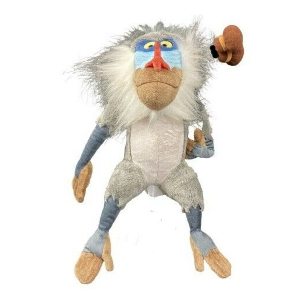 Disney Store Rafiki Plush from the Lion King Baboon 15 inch Disney Buff Gift